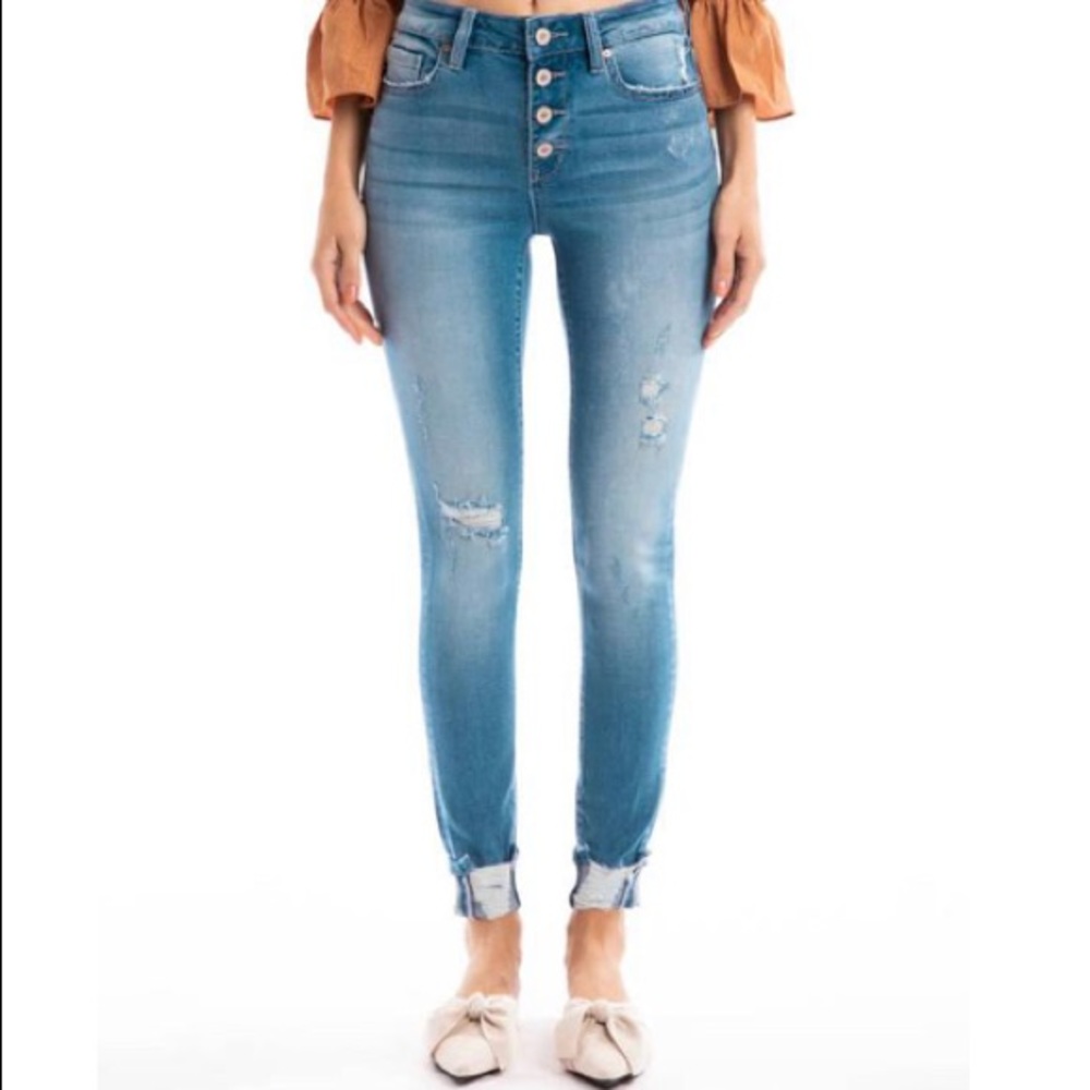 Kancan Distressed Jeans - Size 15